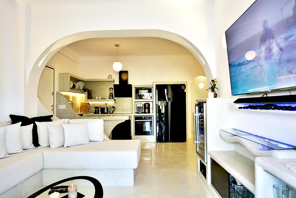 Santorini Loft Apartment Kamari  Ngoại thất bức ảnh
