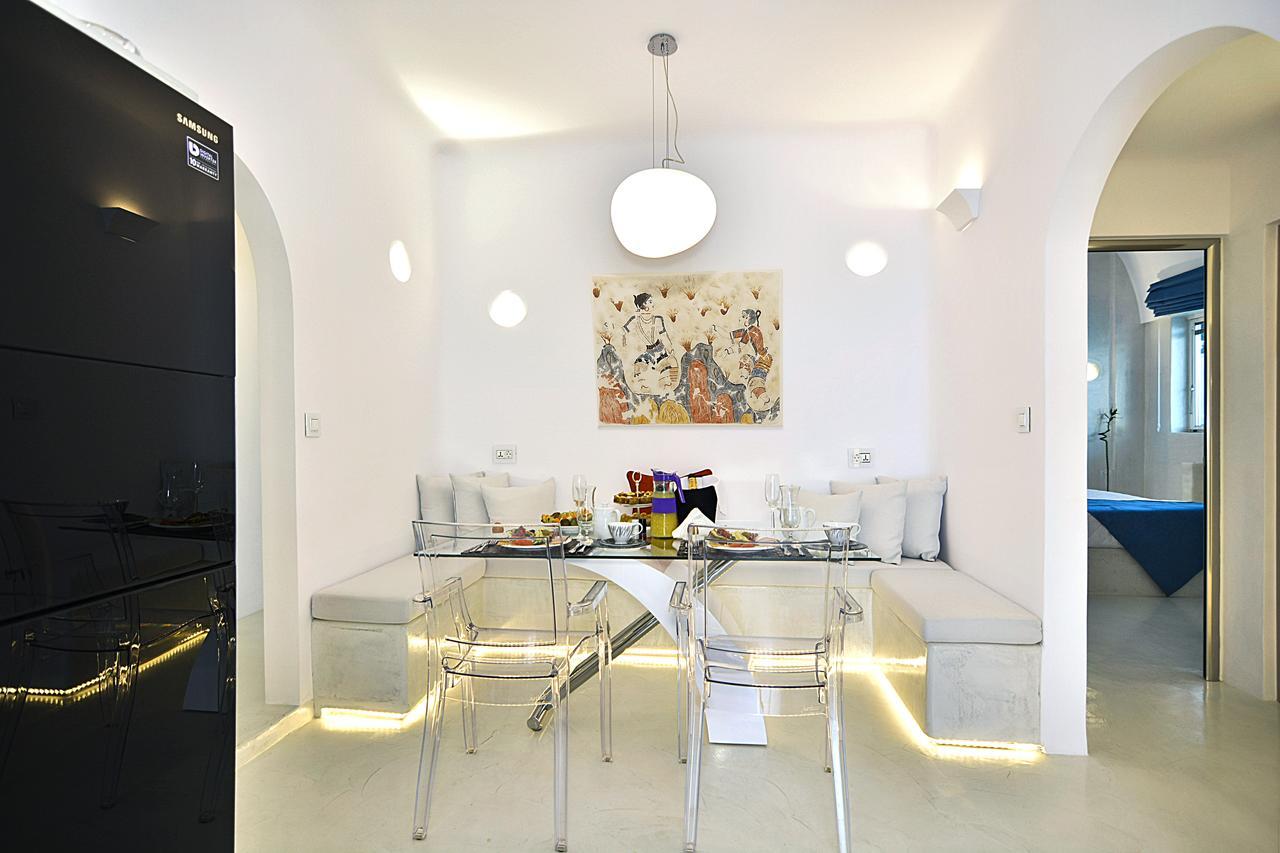 Santorini Loft Apartment Kamari  Ngoại thất bức ảnh