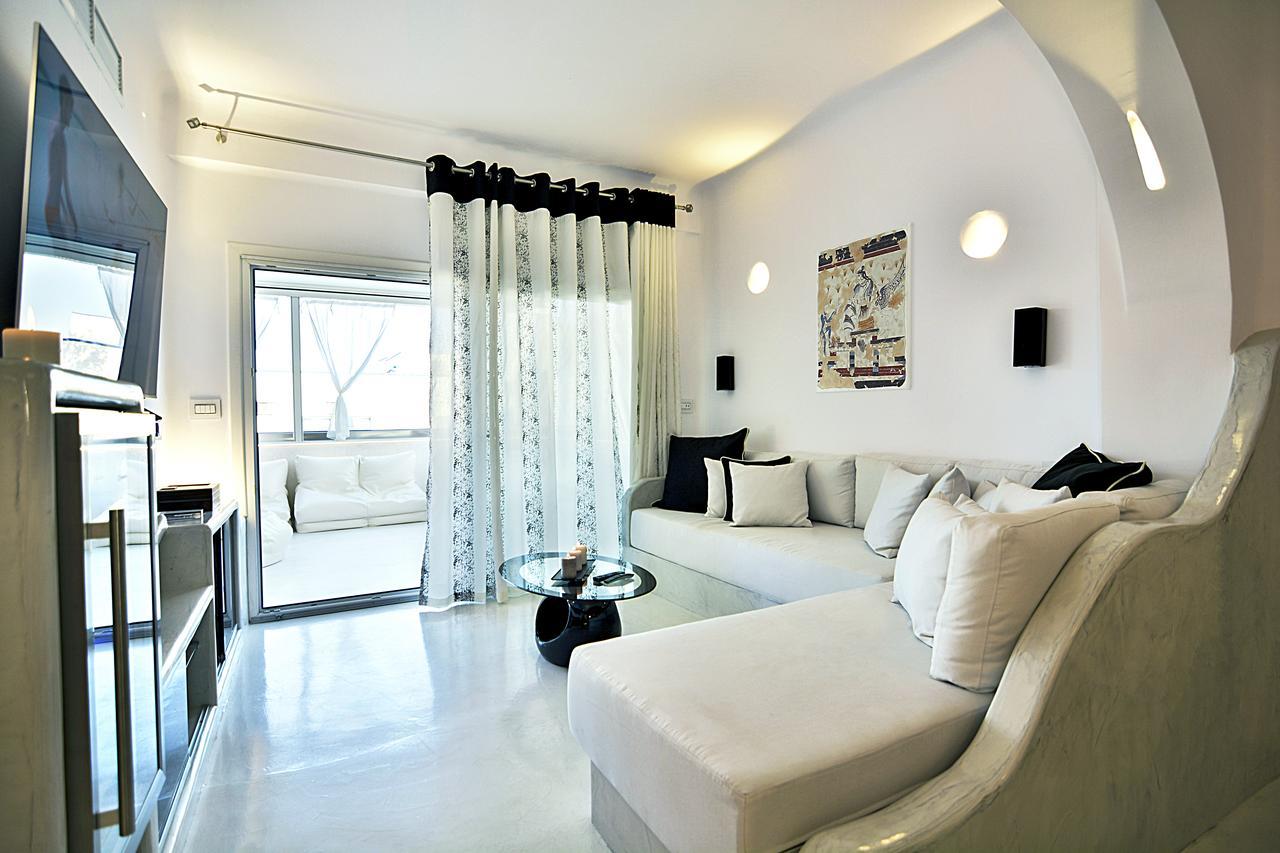 Santorini Loft Apartment Kamari  Ngoại thất bức ảnh